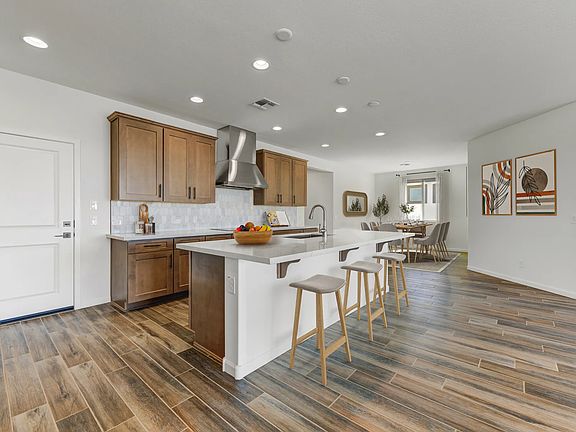 Virtually Staged Kitchen Dining
