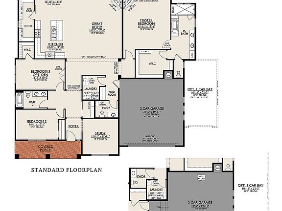Standard Floorplan with Option