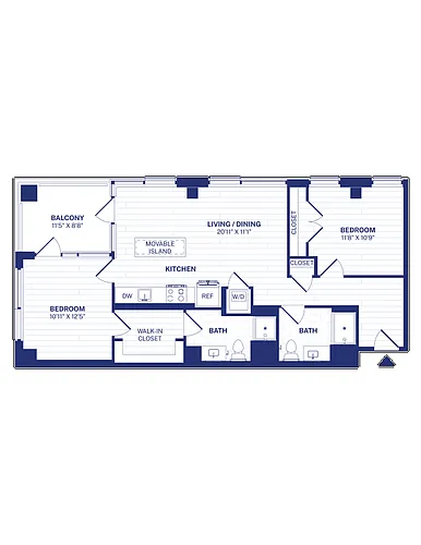 Floor plan 2A2