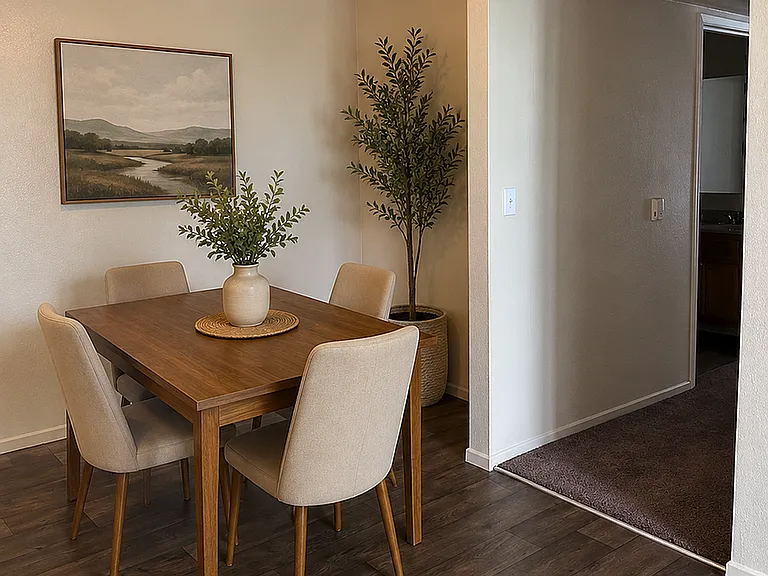 Two Bedroom Dining Area