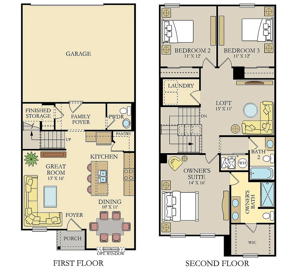 Floor plan Endeavor