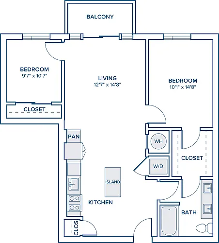 Floor plan A17D