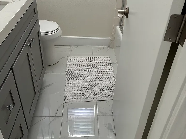 Updated 2nd bedroom ensuite bathroom.