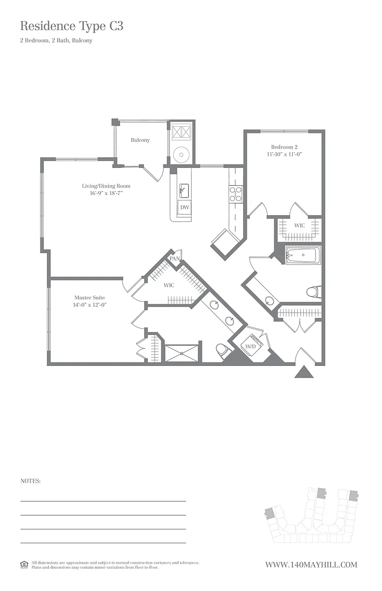 Floor plan C3