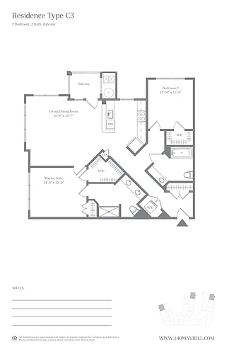 Floor plan C3