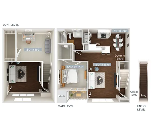 Floor plan A2L-1180