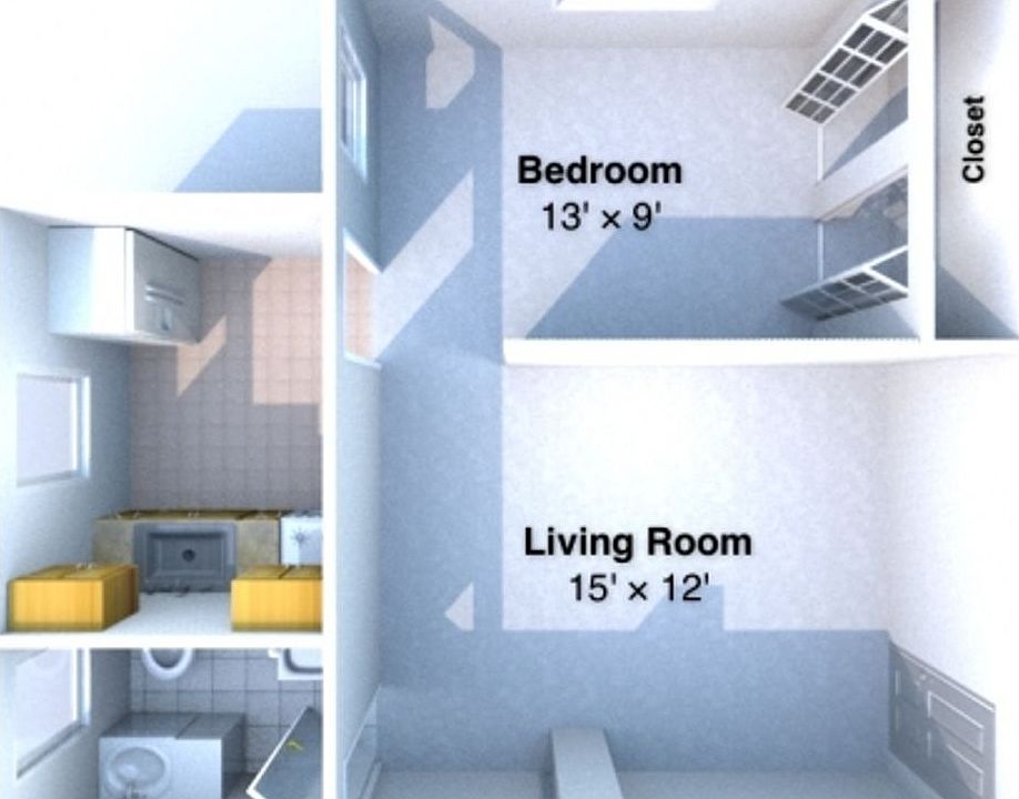 2nd image of 317 Vine St #1B-1Ba-460Sqft