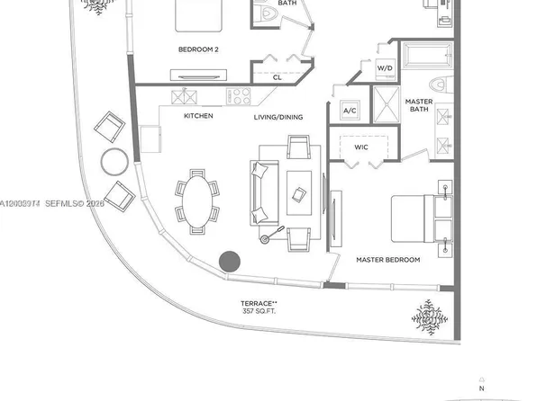 45 SW 9th St APT 3906, Miami, FL 33130