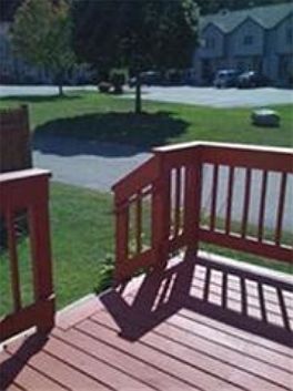 Deck looking out