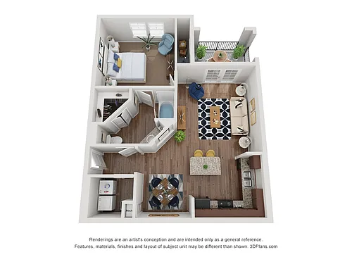 Floor plan Oak