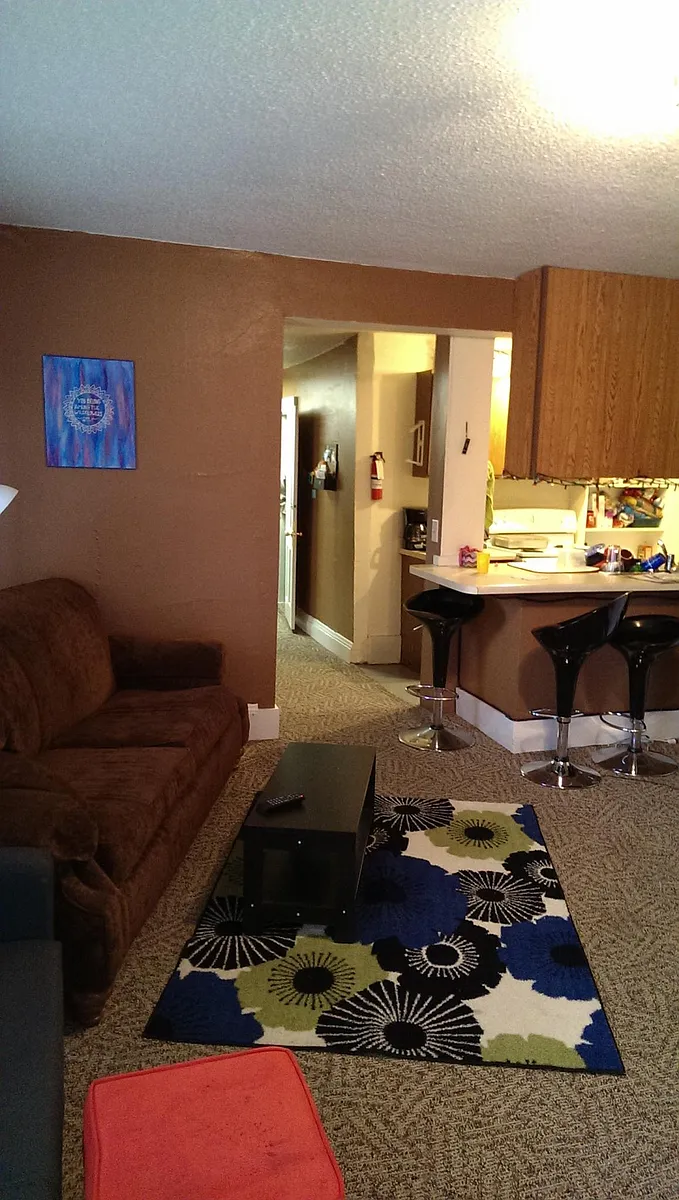 Living room looking to kitchen - 503 4th Ave #C