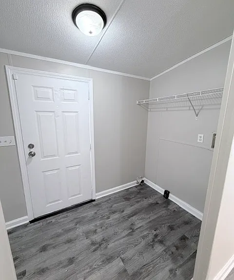 Separate laundry room