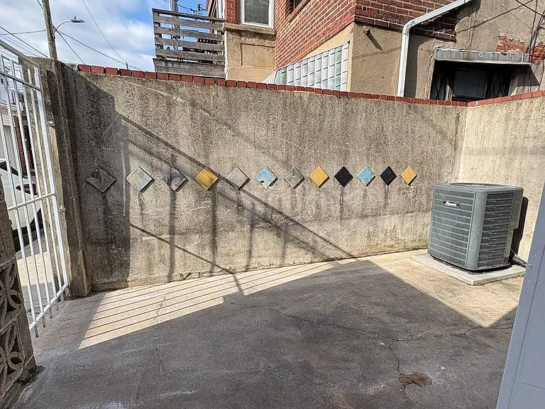 Private patio