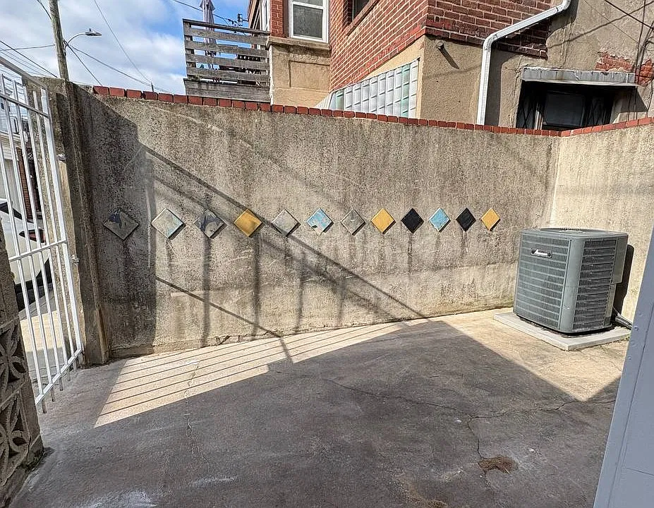 Private patio