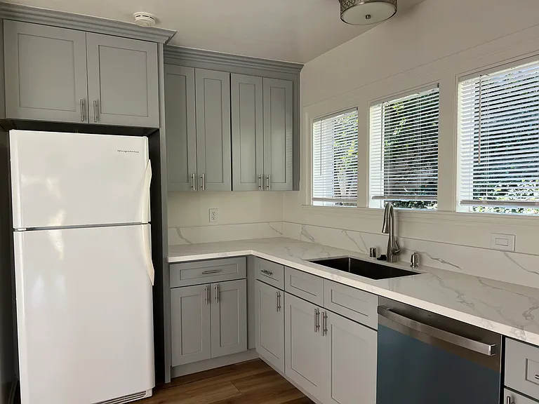 Newly renovated kitchen
