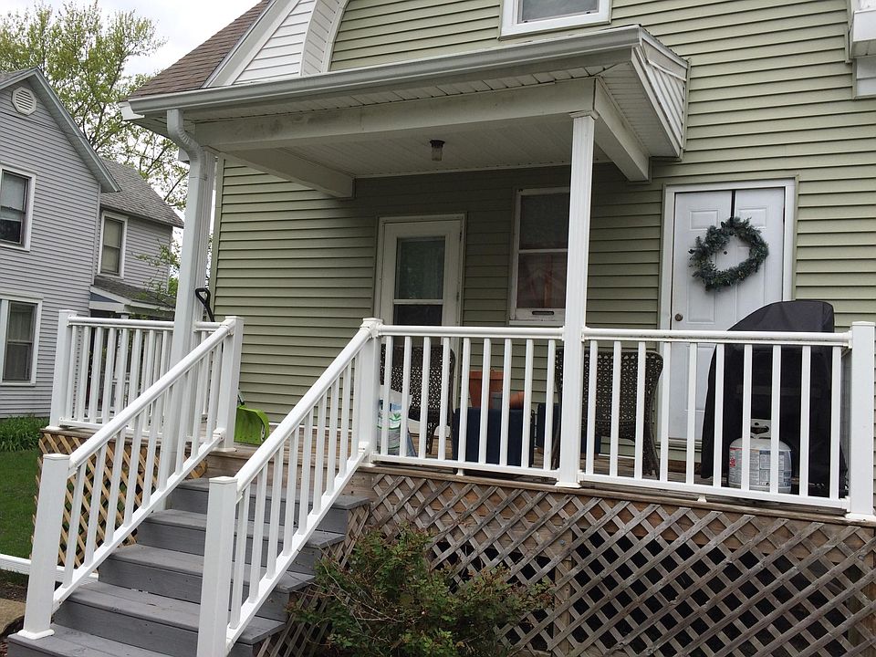 Entrance and porch