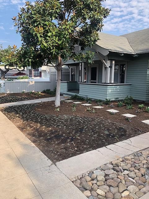 Front of Home, Landscape has matured since this photo was taken