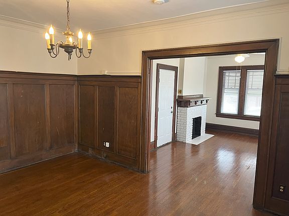 View from the Dining room into the living room