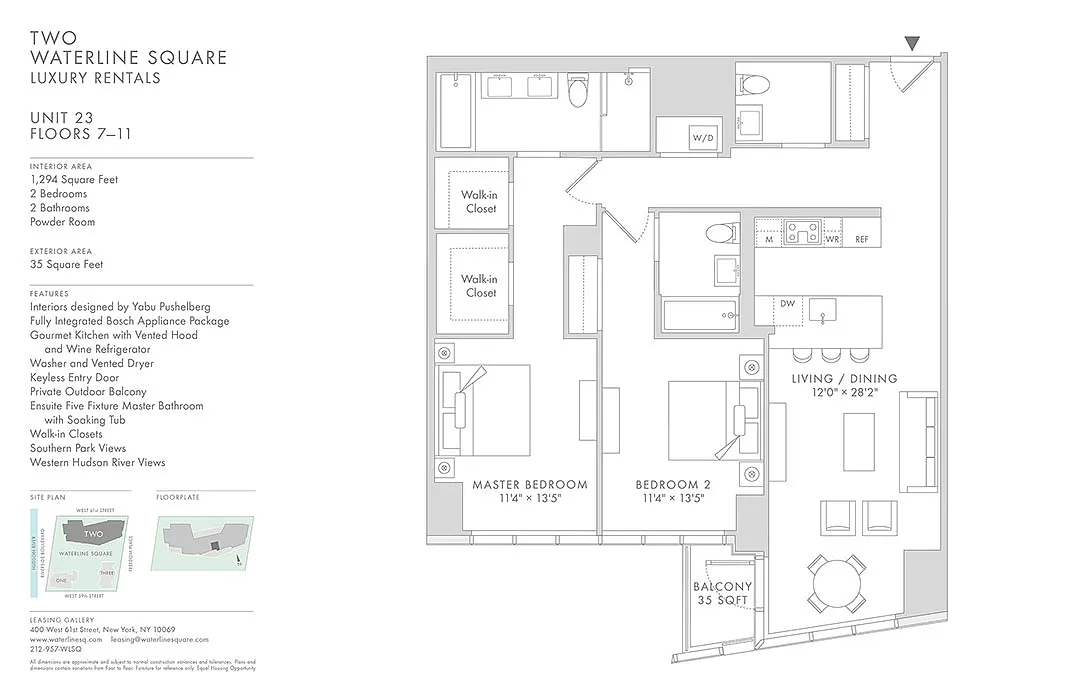 Floor plan Waterline 2: B3