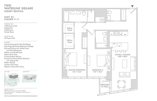 Floor plan Waterline 2: B3
