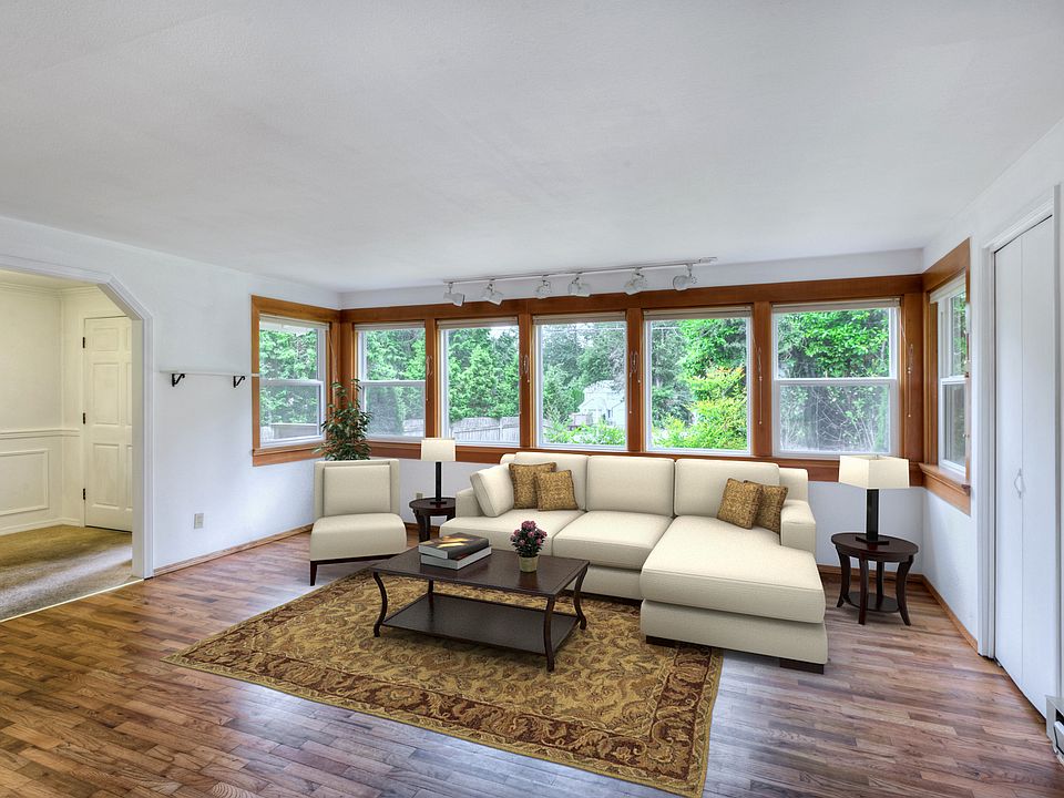 virtually staged room