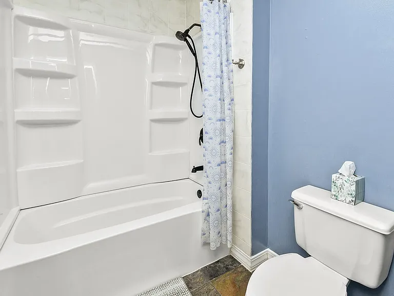toilet/shower area