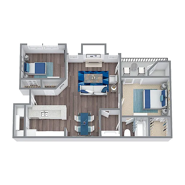 Floor plan B1