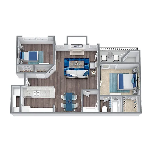 Floor plan B1