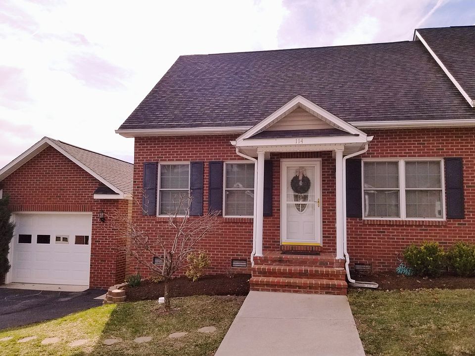 Front of house and garage