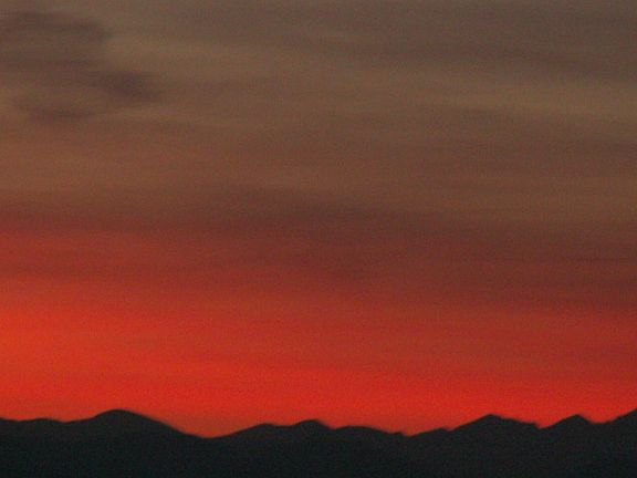 Sunset from the deck!