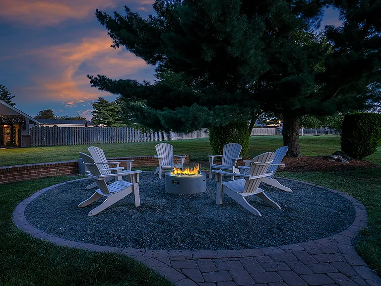 Fire Pit at Dusk