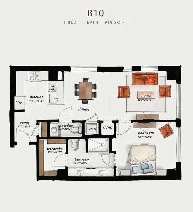 Floor plan B10