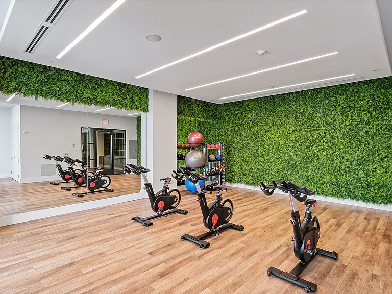 Take a spin! Your community has an elevated fitness center.