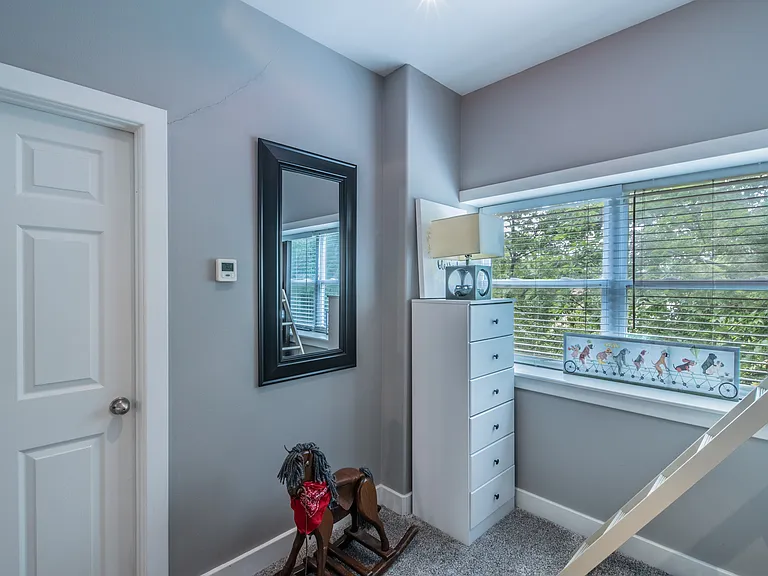 Comfortable bunk beds in a bright, modern room.