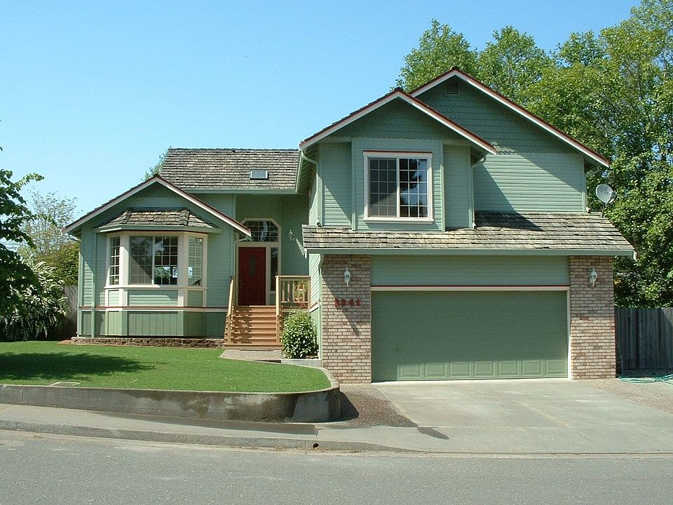Newly painted exterior with new lawn