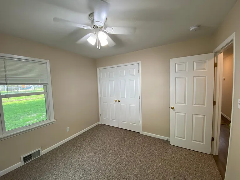 Closet and door to hallway of East wing.