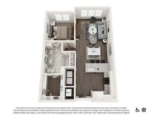 Floor plan A2A
