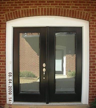 Main door at the side