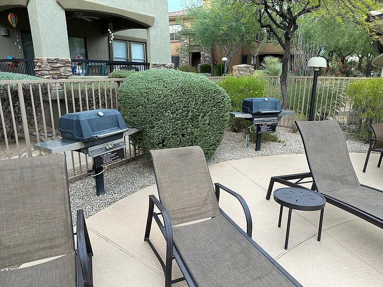 Public Grills (gas grilled not allowed on patios)