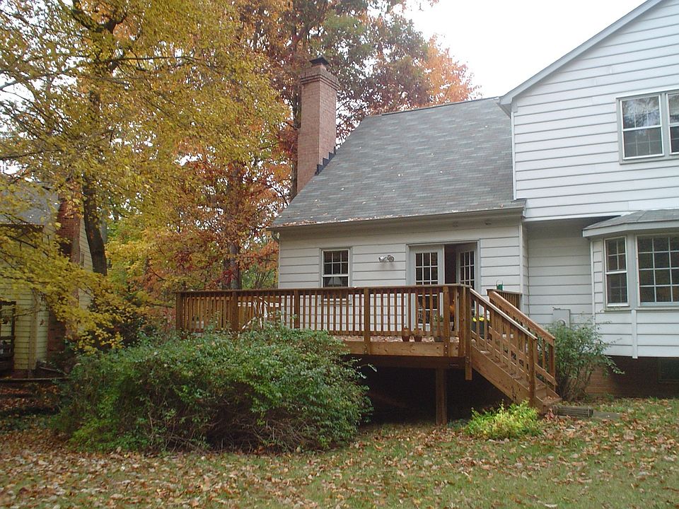 Deck in back