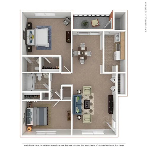 Floor plan 2X15