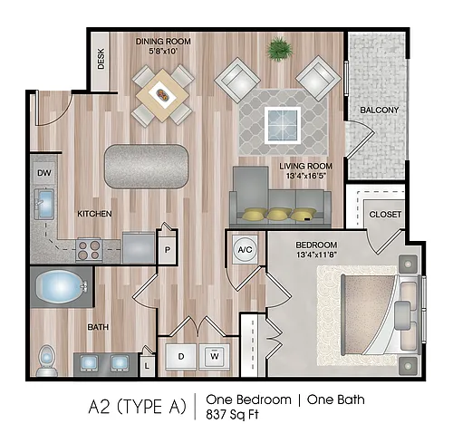 Floor plan A2A