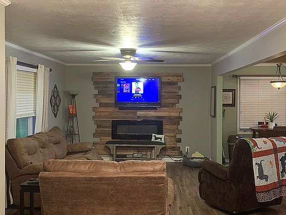 Cozy electric fireplace