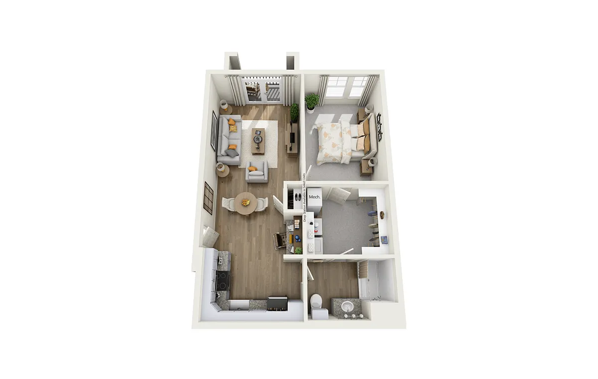 Floor plan The Willow