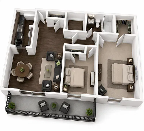 Floor plan Magnolia