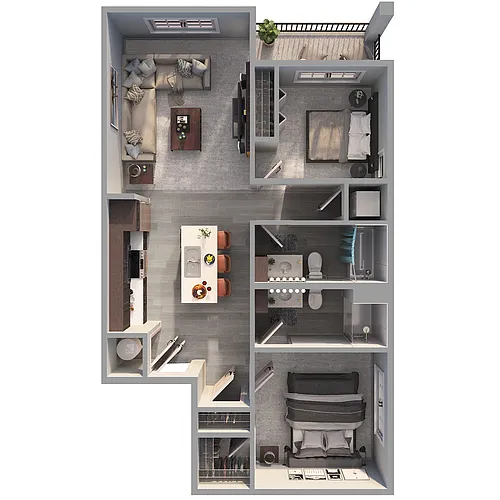 Floor plan D