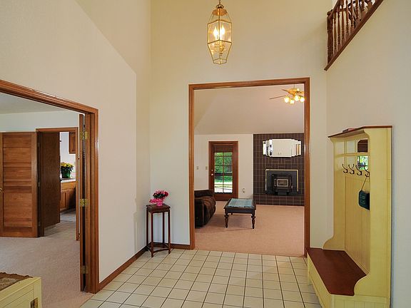 As you enter the home, formal dining to the left and living room strait ahead.