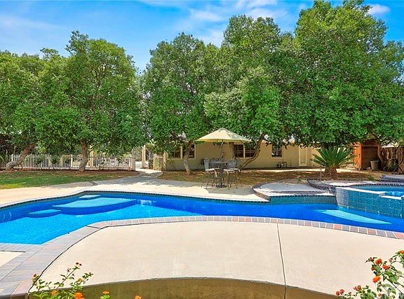 Rear exterior of home