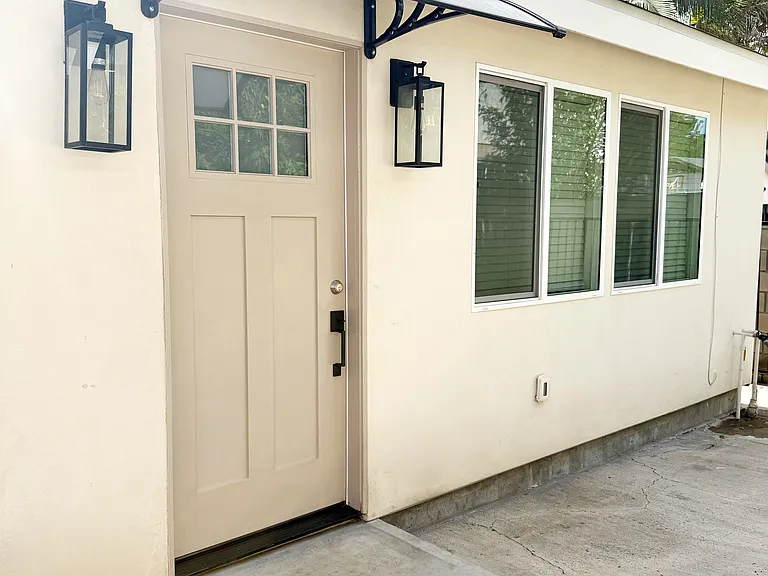 Exterior front door