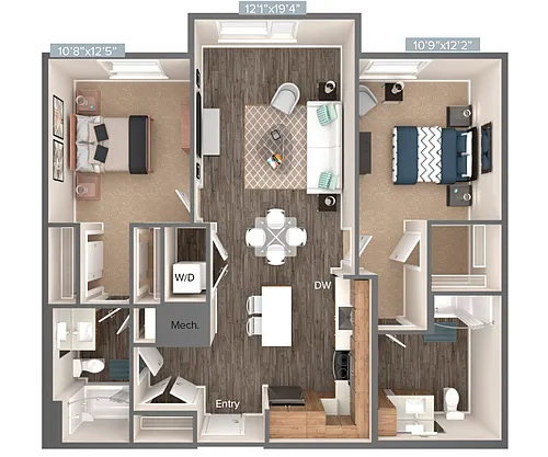 Floor plan BM20-1027